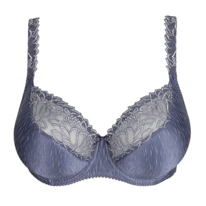Prima Donna FW25 Monterrey Nightshadow Blue Half Padded Balcony Tulip Seam Underwire Bra