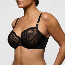 Load image into Gallery viewer, Prima Donna SS26 Naica Black Balcony Vertical Seam Underwire Bra
