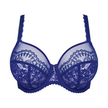 Load image into Gallery viewer, Prima Donna FW26 Shimla Crazy Blue Balcony Vertical Seam Underwire Bra
