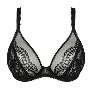 Prima Donna FW25 Shimla Black Plunge Underwire Bra