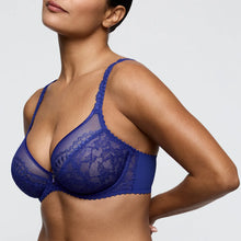 Load image into Gallery viewer, Prima Donna FW26 Shimla Crazy Blue Plunge Underwire Bra
