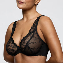 Load image into Gallery viewer, Prima Donna Solisse Black Plunge Underwire Bra
