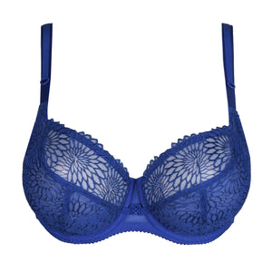 Prima Donna SS25 Sophora Blue Print Removable String Tulip Seam Underwire Bra