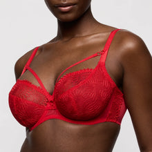 Load image into Gallery viewer, Prima Donna SS26 Sophora True Red Removable Strings Tulip Seam Balcony Underwire Bra
