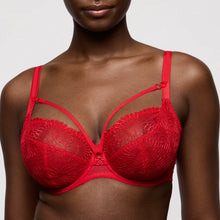 Load image into Gallery viewer, Prima Donna SS26 Sophora True Red Removable Strings Tulip Seam Balcony Underwire Bra
