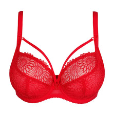 Load image into Gallery viewer, Prima Donna SS26 Sophora True Red Removable Strings Tulip Seam Balcony Underwire Bra
