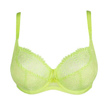Load image into Gallery viewer, Prima Donna SS24 Sophora Lime Green Removable Strings Tulip Seam Underwire Bra
