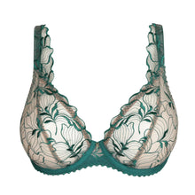 Load image into Gallery viewer, Prima Donna FW24 Springdale Jasper Green Plunge Underwire Bra
