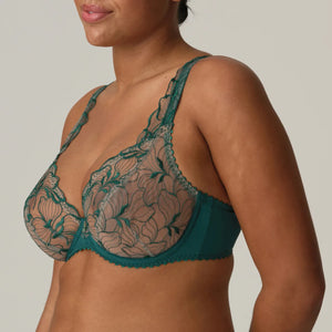 Prima Donna FW24 Springdale Jasper Green Plunge Underwire Bra