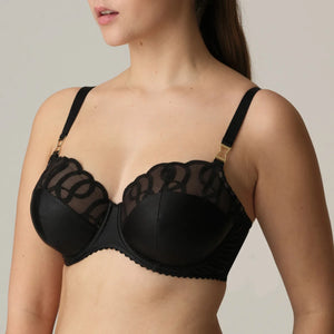 Prima Donna FW24 Vallarta Black Padded Balcony Underwire Bra