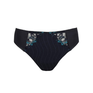 Prima Donna FW24 Deauville Velvet Blue Matching Rio Brief