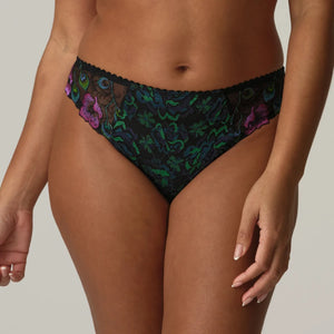 Prima Donna FW24 San Angel Peacock Feather Matching Rio Brief