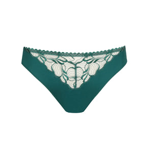 Prima Donna FW24 Springdale Jasper Green Matching Rio Brief