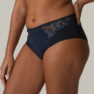 Prima Donna FW24 Deauville Velvet Blue Matching Full Brief