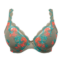 Load image into Gallery viewer, Prima Donna FW26 Cala Luna Botanique Half Padded Plunge Unlined Underwire Bra
