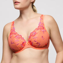 Load image into Gallery viewer, Prima Donna SS26 Devdaha Sunset Blush Half Padded Plunge Underwire Bra

