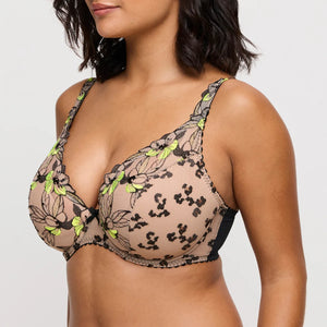 Prima Donna FW25 Manali Wild Bloom Half Padded Plunge Underwire Bra