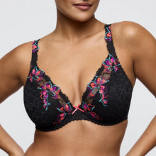Load image into Gallery viewer, Prima Donna FW26 Miyara Floral Eclipse Half Padded Plunge Underwire Bra
