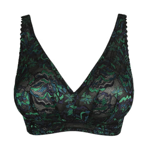 Prima Donna FW24 San Angel Peacock Feather Wireless Full Cup Bralette