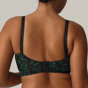 Prima Donna FW24 San Angel Peacock Feather Wireless Full Cup Bralette