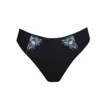 Load image into Gallery viewer, Prima Donna FW24 Deauville Velvet Blue Matching Thong
