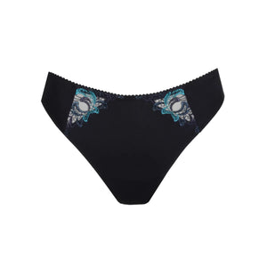 Prima Donna FW24 Deauville Velvet Blue Matching Thong