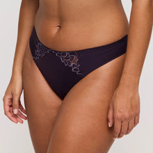 Load image into Gallery viewer, Prima Donna FW25 Deauville Amethyst Gem Matching Thong
