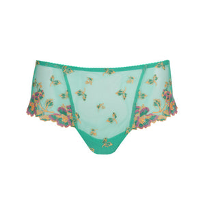 Prima Donna SS24 Lenca Sunny Teal Matching Luxury Thong