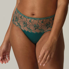 Load image into Gallery viewer, Prima Donna FW24 Springdale Jasper Green Matching Luxury Thong
