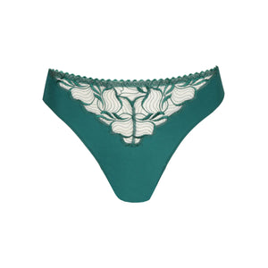 Prima Donna FW24 Springdale Jasper Green Matching Thong