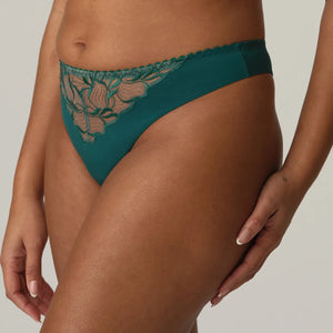 Prima Donna FW24 Springdale Jasper Green Matching Thong