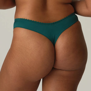 Prima Donna FW24 Springdale Jasper Green Matching Thong