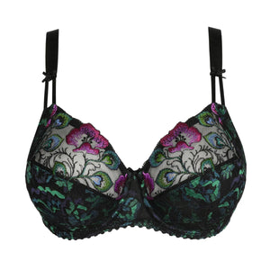 Prima Donna FW24 San Angel Peacock Feather Full Cup Underwire Bra