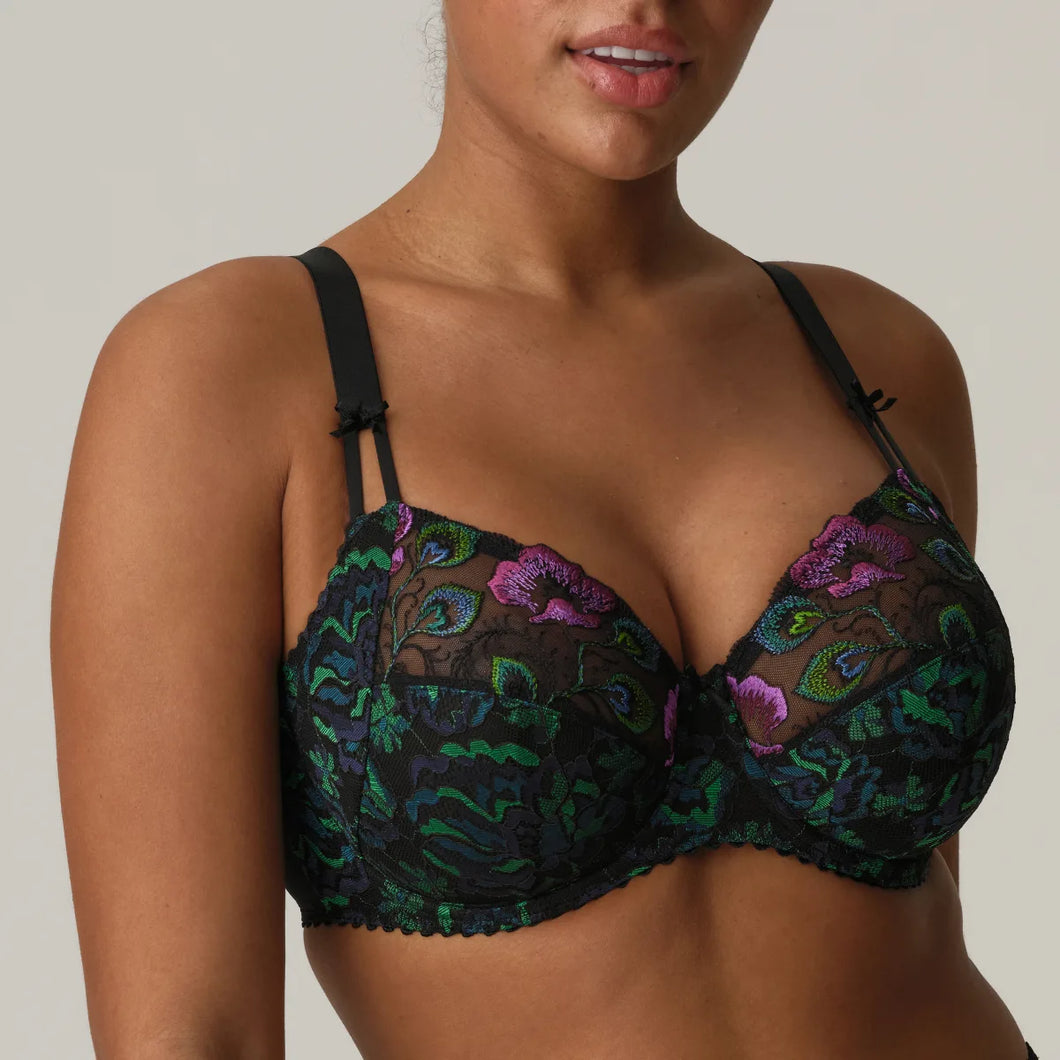 Prima Donna FW24 San Angel Peacock Feather Full Cup Underwire Bra