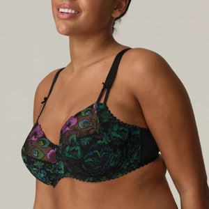 Prima Donna FW24 San Angel Peacock Feather Full Cup Underwire Bra