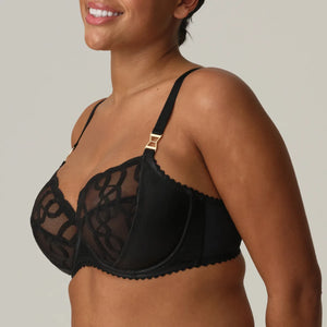 Prima Donna FW24 Vallarta Black Full Cup Underwire Bra