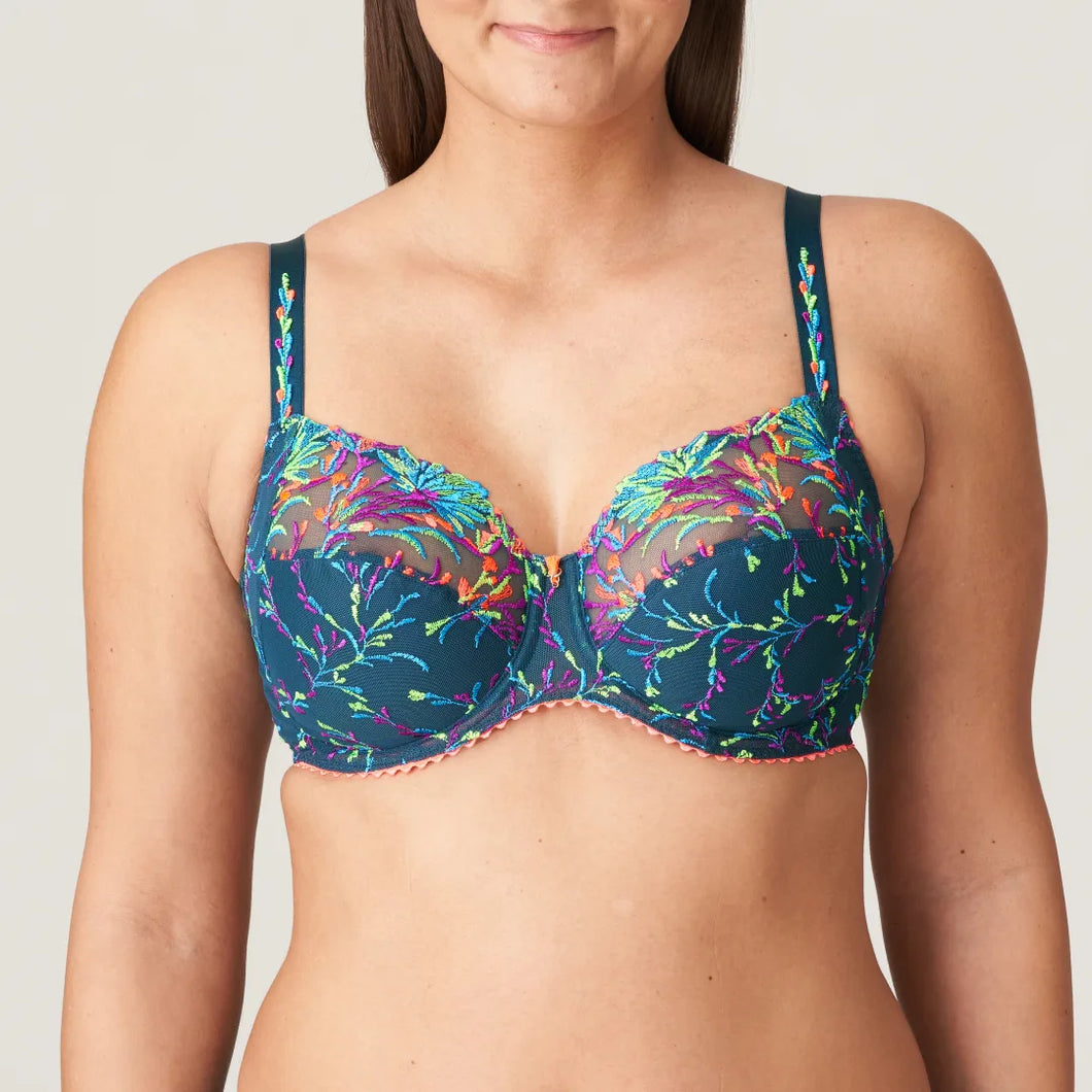 Prima Donna FW23 Las Salinas Empire Green Full Cup Underwire Bra