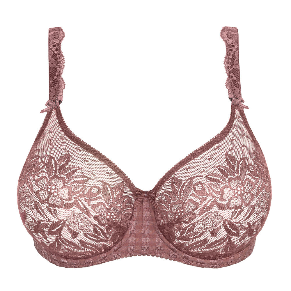 Prima Donna SS24 Madison Satin Taupe Full Cup Seamless Underwire Bra