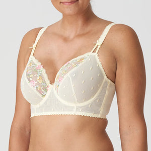 Prima Donna SS23 Sedaine French Vanilla Plunge Longline Underwire Bra