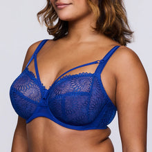 Load image into Gallery viewer, Prima Donna SS25 Sophora Blue Print Removable String Full Cup Underwire Bra
