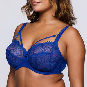 Prima Donna SS25 Sophora Blue Print Removable String Full Cup Underwire Bra