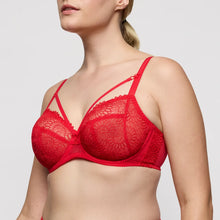 Load image into Gallery viewer, Prima Donna SS26 Sophora True Red Removable Strings Full Cup Underwire Bra
