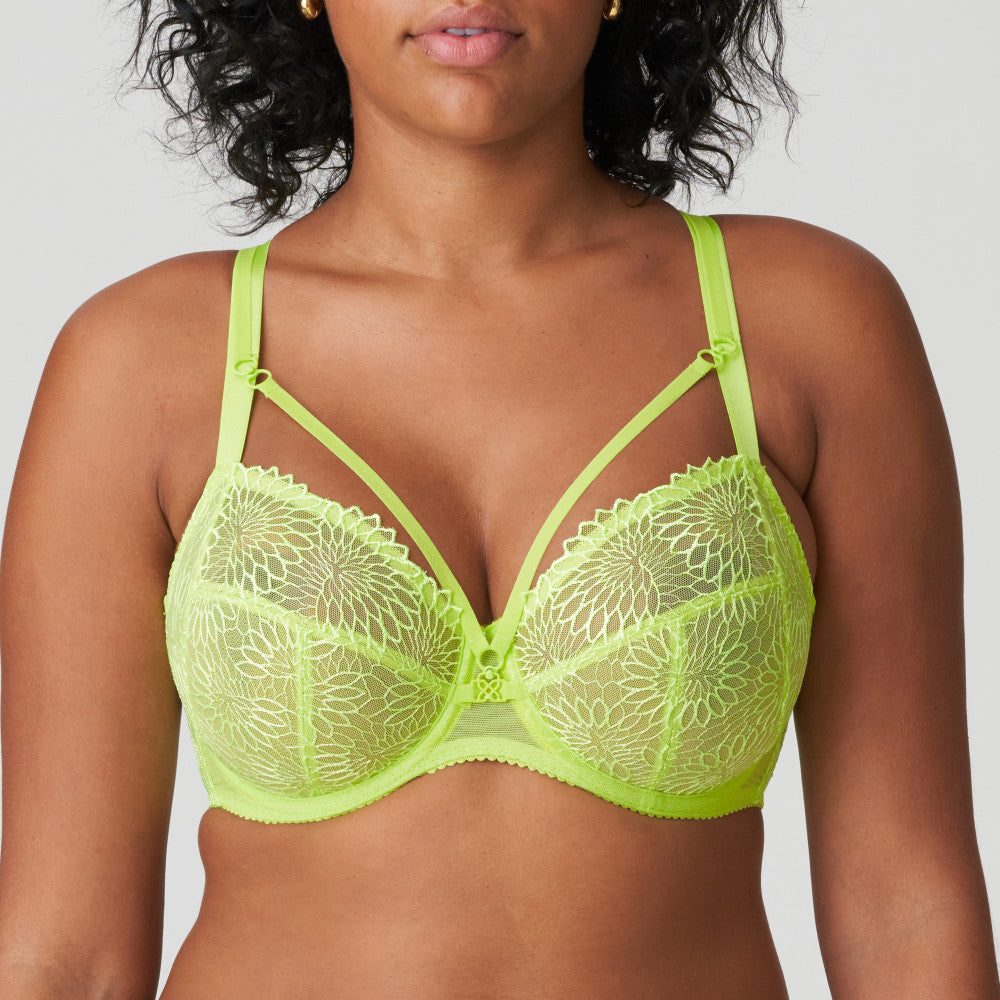 Prima Donna SS24 Sophora Lime Crush Removable String Full Cup Underwire Bra