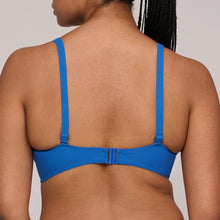 Load image into Gallery viewer, Prima Donna Swim SS25 Aswan Delphinium Cheer Blue Padded Plunge Bikini Top
