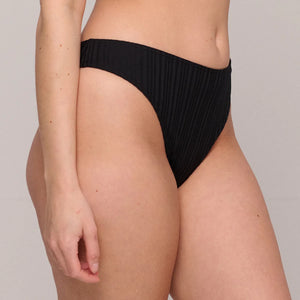 Prima Donna Swim SS25 Kiruna Black Matching Bikini Brazilian Brief