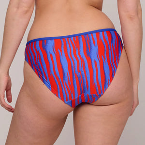 Prima Donna Swim SS25 Skudai Wild Stripes Matching Rio Bikini Brief
