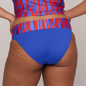 Prima Donna Swim SS25 Skudai Wild Stripes Matching Fold Bikini Brief