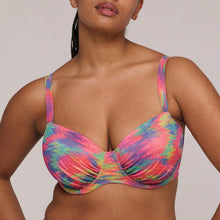 Load image into Gallery viewer, Prima Donna Swim SS25 Cairo Sunset Nile Padded Balcony Underwire Bikini Top
