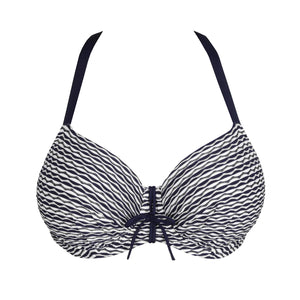 Prima Donna Swim SS25 Kalba Water Blue Padded Balcony Underwire Bikini Top