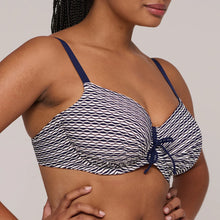 Load image into Gallery viewer, Prima Donna Swim SS25 Kalba Water Blue Padded Balcony Underwire Bikini Top
